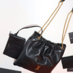 Saint Laurent Jamie 4.3 Pochon In Lambskin Black